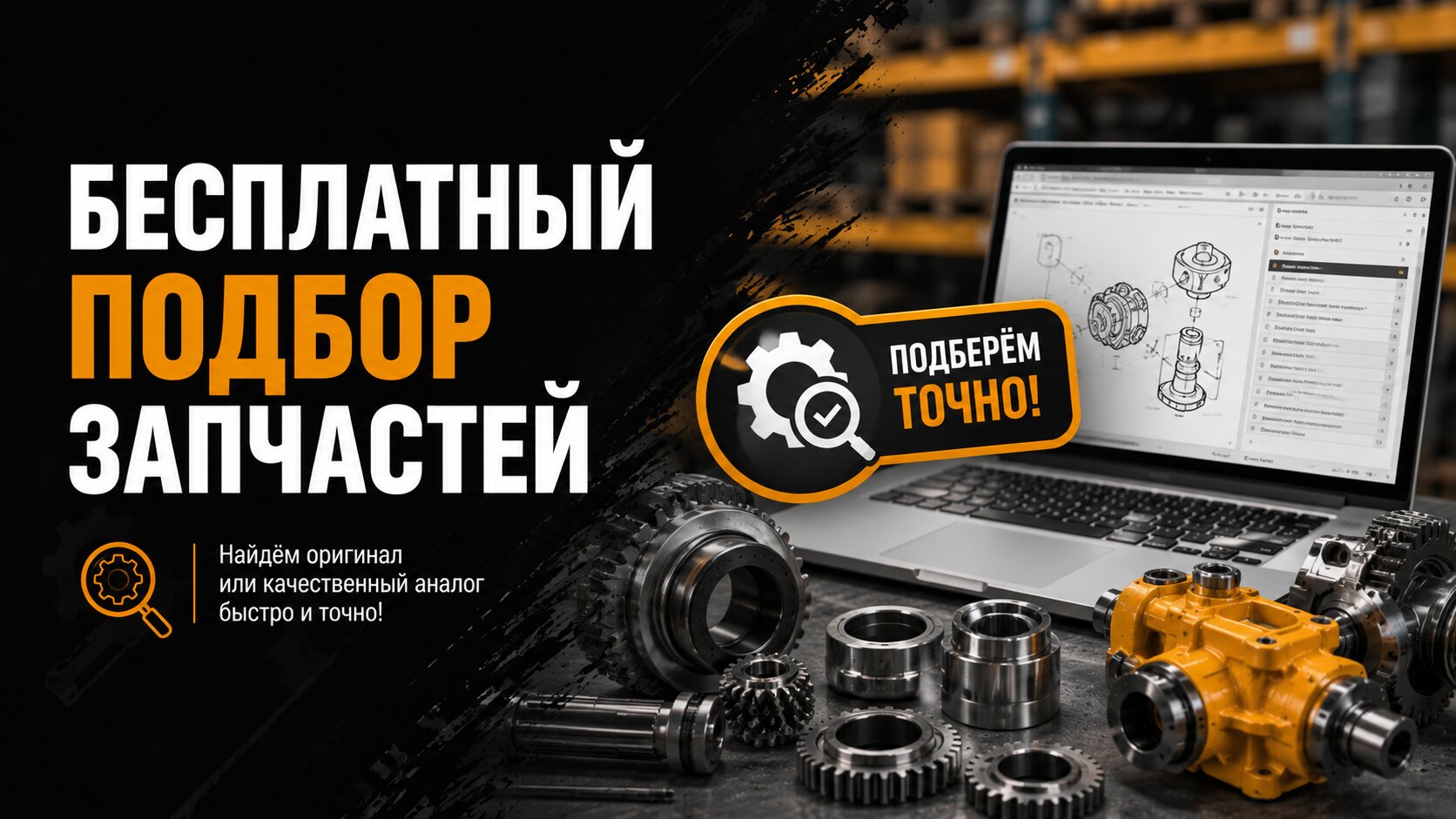 Бесплатный подбор запчастей